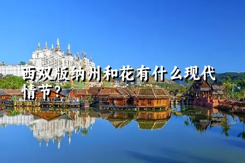 西双版纳州和花有什么现代情节？