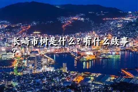 长崎市树是什么？有什么故事？