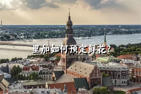 里加如何预定鲜花？