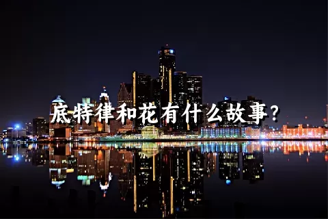 底特律和花有什么故事？