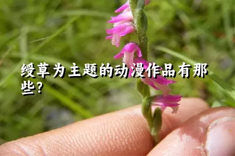 绶草为主题的动漫作品有那些？