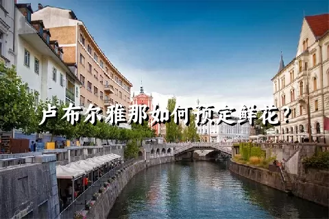 卢布尔雅那如何预定鲜花？