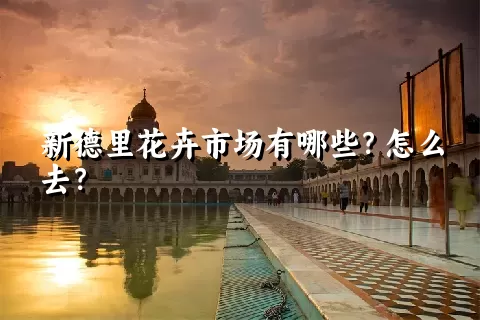 新德里花卉市场有哪些？怎么去？