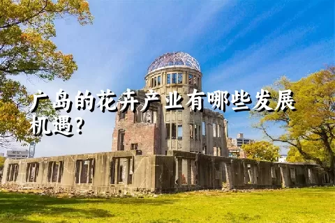 广岛的花卉产业有哪些发展机遇？
