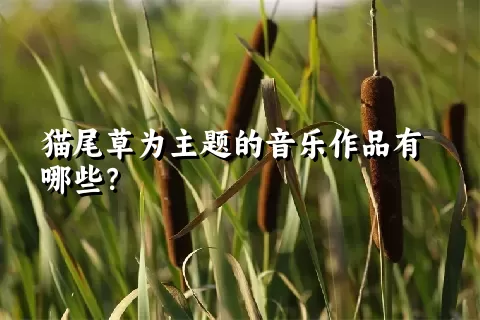 猫尾草为主题的音乐作品有哪些？