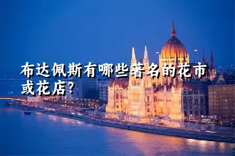 布达佩斯有哪些著名的花市或花店？