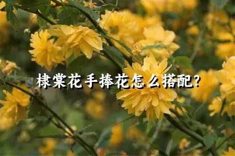 棣棠花手捧花怎么搭配？