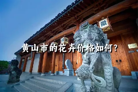 黄山市的花卉价格如何？