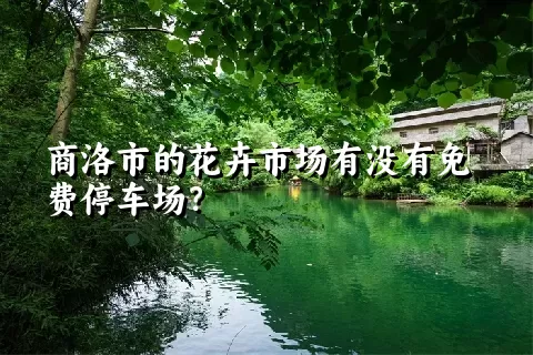 商洛市的花卉市场有没有免费停车场？