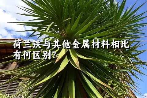 荷兰铁与其他金属材料相比有何区别？