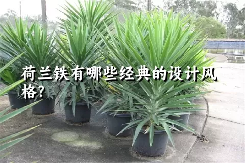 荷兰铁有哪些经典的设计风格？