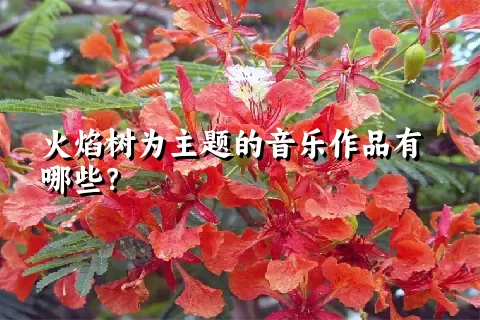 火焰树为主题的音乐作品有哪些？