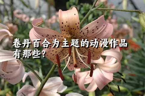卷丹百合为主题的动漫作品有那些？
