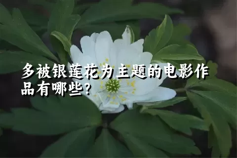 多被银莲花为主题的电影作品有哪些？
